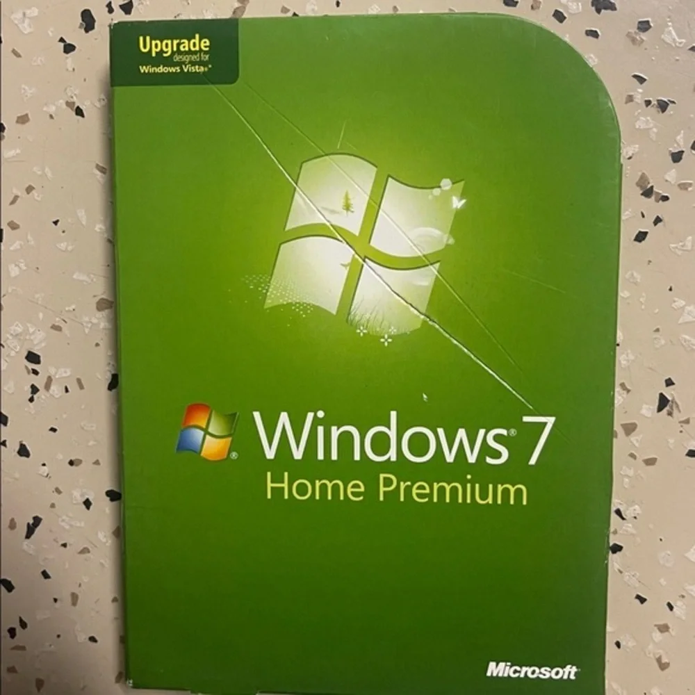 Microsoft Windows 7 Home Premium Upgrade 32 & 64 Bit DVDs MS WINDOWS